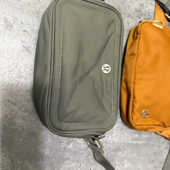 2 bags included! lululemon athletica Olive purse and camel Belt Bag - Picture 4 of 4